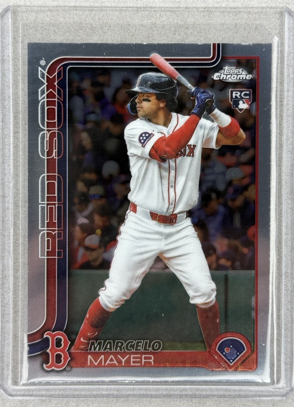 Marcelo Mayer 2025 Topps Chrome Update Series #USC9 Refractor (RC)