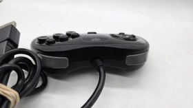 SEGA SATURN ORIGINAL OEM CONTROLLER GAMEPAD MK-80116 REMOTE BLACK CONTROL