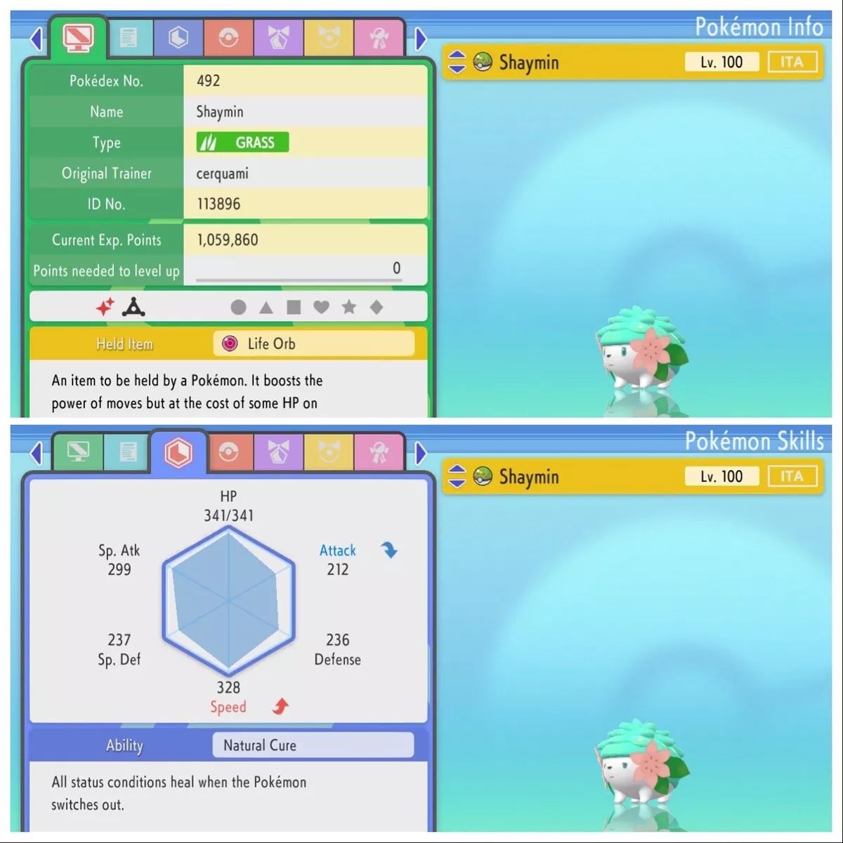 ✨ ULTRA SHINY SHAYMIN ✨, 6IV BATTLE-READY