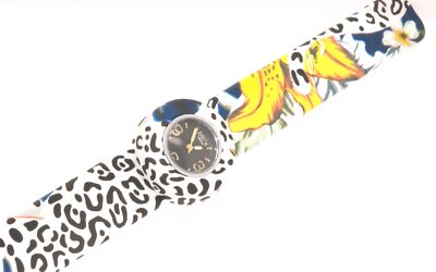 Bill`s Watch Mini Tube Armbanduhr Jaguar Unikart Schwarz Ziffernblatt BW-TU-MI-9