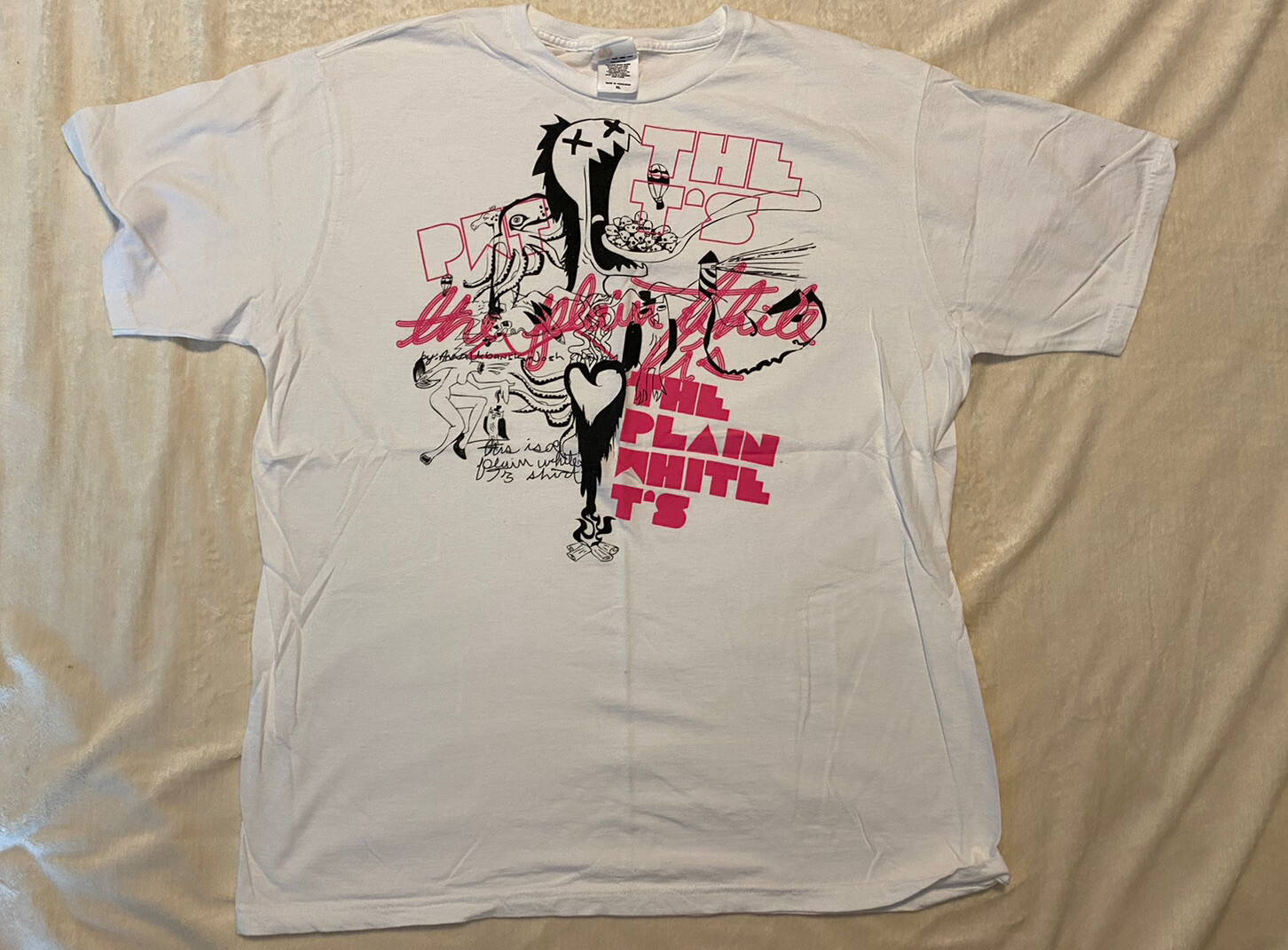 the white t shirts band