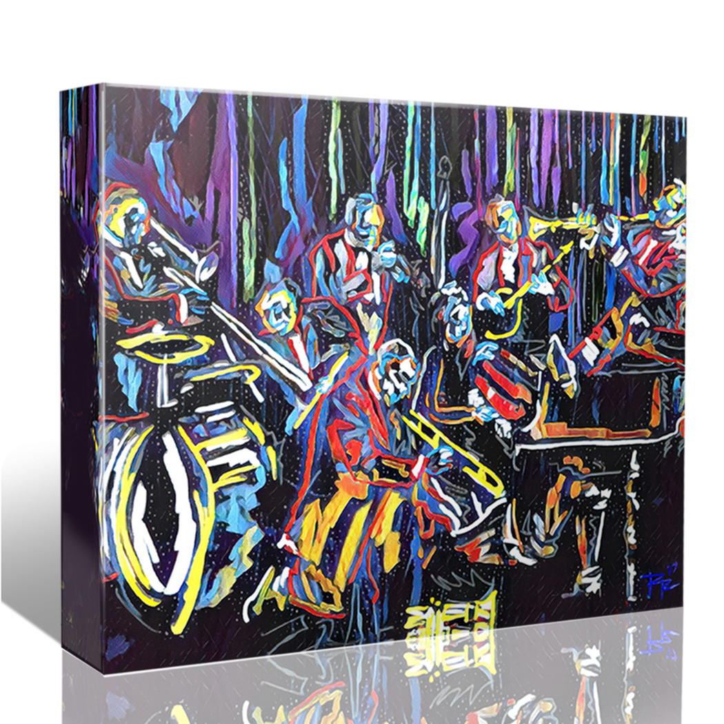 絵画 JAZZ ART Designart 