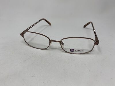 GLORIA VANDERBILT GG 4056 003 51/17/135 BROWN FLEX HINGE EYEGLASSES X232