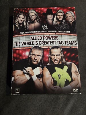 Wrestling -Lot Of 5- DVDs WWE The Rock Sandman Mick Foley Hall Of
