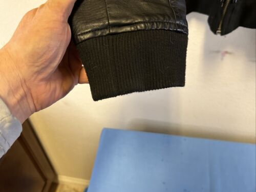 Charles and A Half Faux Leather Moto Biker Black Jacket Size 2X - Picture 4 of 8
