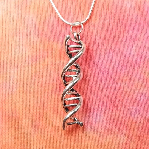 DNA Necklace, Large 3D Chemistry 