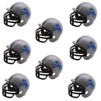 Detroit Lions 8 Party Pack Nfl Football Helmets Riddell Detroit Lions 8 Party Pack Nfl Football Helmets Riddell