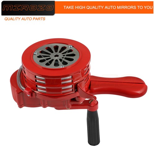MIROZO Manual Operated Loudest Red Air Raid Alarm Siren Hand Horn Crank 115DB - Picture 5 of 6
