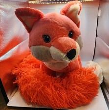 Gund Fox Bushy Tail Beautifurtails Plush Stuffed Animal Long Tail Red Orange