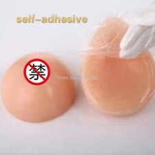 CD prosthetic breast masquerade self-adhesive silicone breast crossdresser Lot