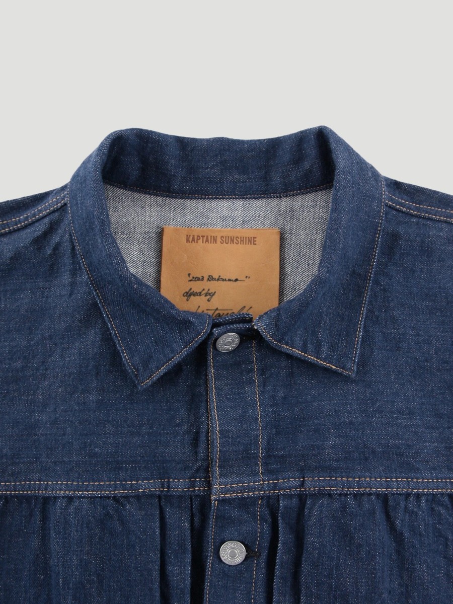 ASK availability First)KAPTAIN SUNSHINE Denim Tracker Jacket new