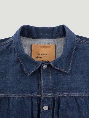 ASK availability First)KAPTAIN SUNSHINE Denim Tracker Jacket new