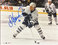 Toronto Maple Leafs Signed Darcy Tucker Action 8x10 