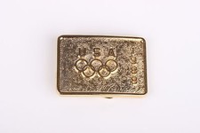 GOLDTONE USA 1988 OLYMPICS B-K 1987 PHOENIX , AZ BELT BUCKLE 0607