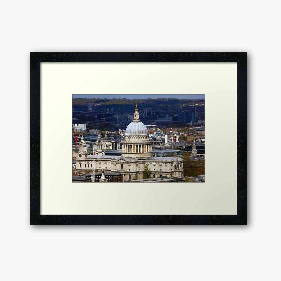 St Paul's Cathedral from The Shard London England UK Photograph Picture - Image 3 of 4