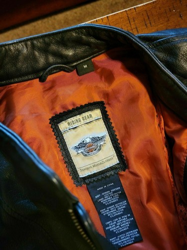 ⭐HARLEY DAVIDSON WOMEN'S LEATHER MOXIE RIDING JACKET MEDIUM - Picture 5 of 5