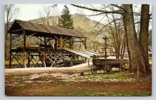 Marshall Gold Discovery State Park Sutter's Mill Replica Coloma CA Vtg Postcard