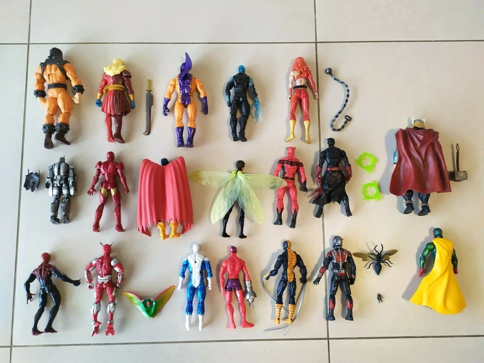 *NUEVO* Lote de 19 figuras de acción y accesorios Marvel Legends y Hasbro Ironman, Thor  Foto 2 de 2