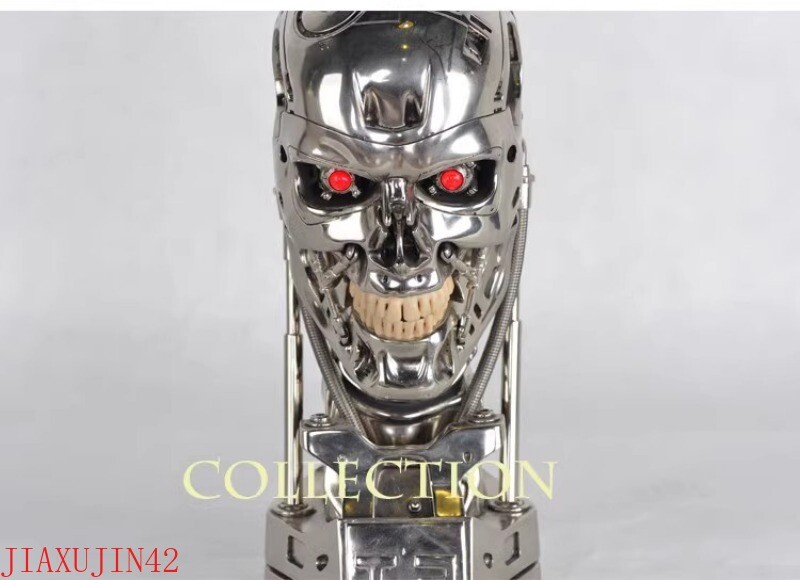 Terminator Arnold T2 T800 LED Eyes Action Figure Endoskeleton