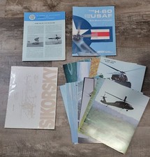 Sikorsky Large Lot of Helicopter Manuals   Br...