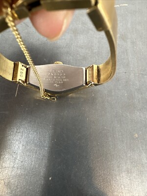 Seiko Ladies Gold Tone Wrist Watch - Ref 11-7669 As Is Needs