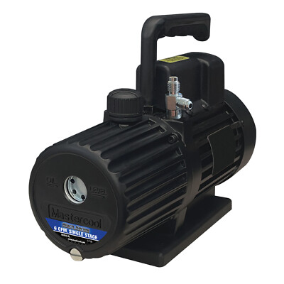 MASTERCOOL 90066-BL Black Series 6 CFM Vacuum Pump Brand New!