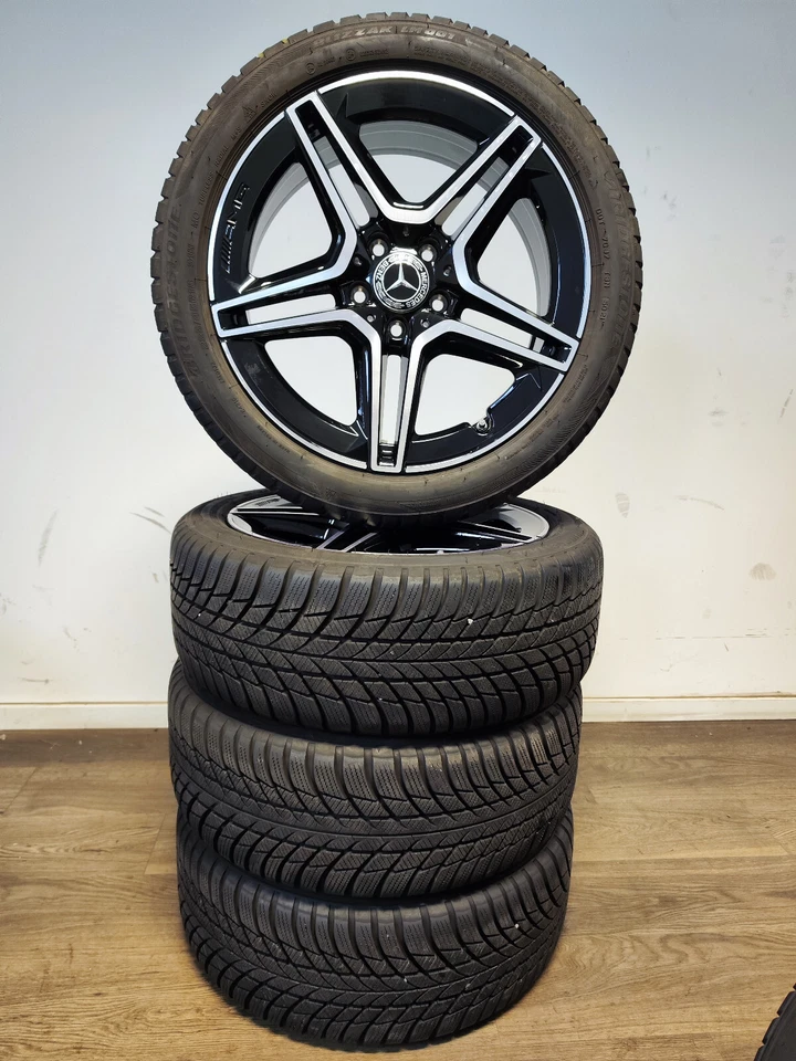 4 Winterräder 225/45R18 Mercedes A B CLA Klasse W177 W247 C118 18" AMG Alufelgen - Bild 2 von 4