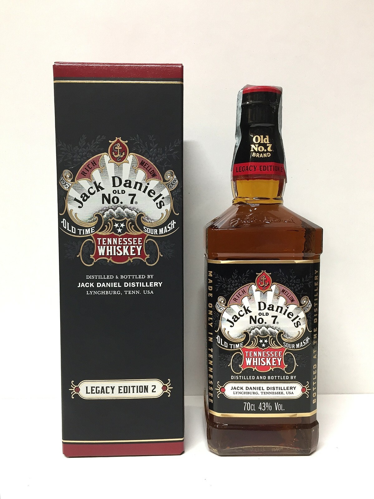 Jack Daniel's Legacy Edition n. 2  70 cl  43% vol  con box