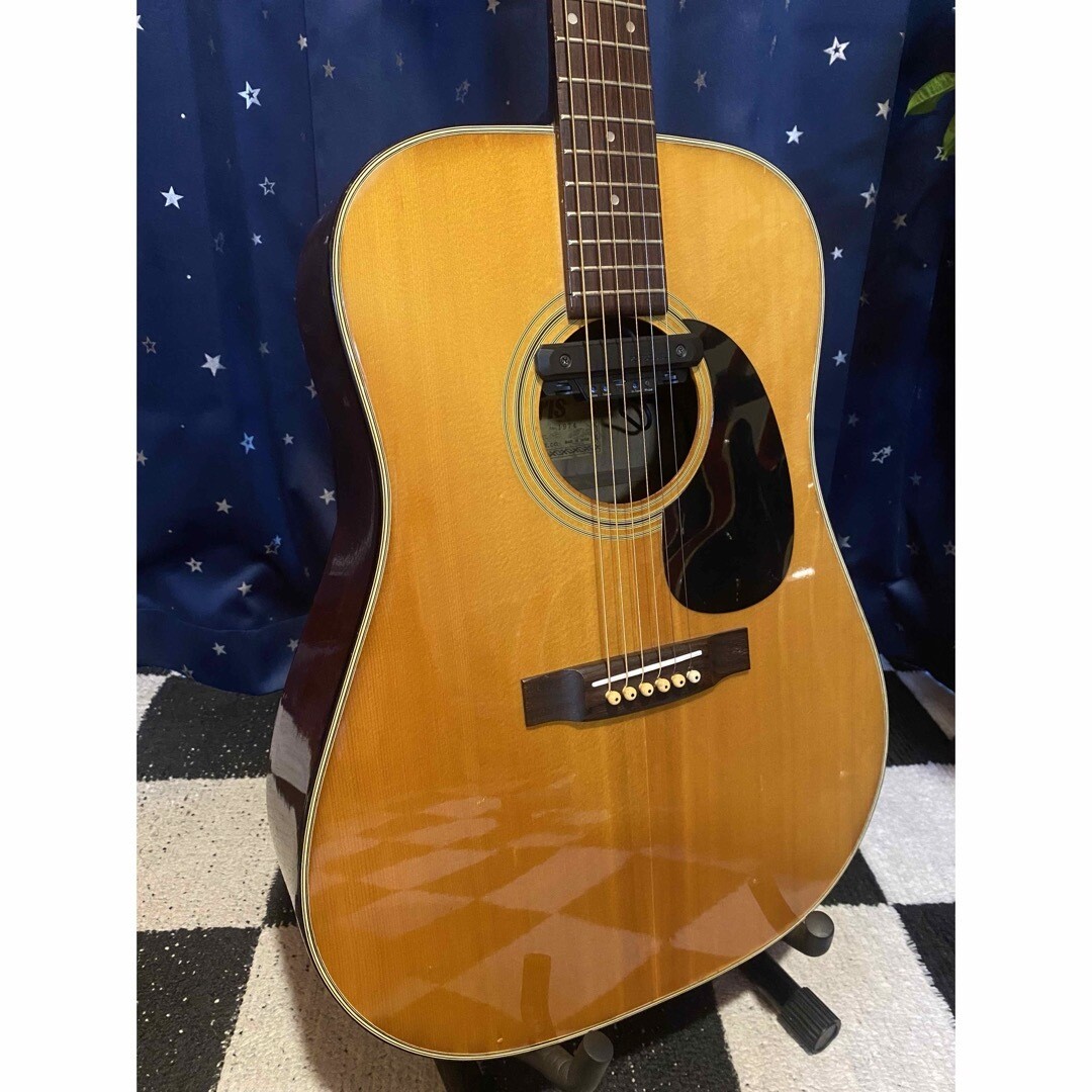 Morris W15 (エレアコ仕様) Electric Acoustic Guitar Morris W15 Natural Vintage 1974