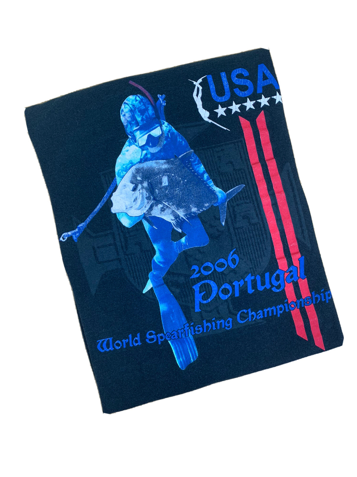 Optima Cotton Wear Silver Men's TShirt Size L Hawaii Short Sleeve 2006