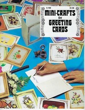 Mini-Crafts for Greeting Cards VTG Card Making How To Instruction Book Patterns