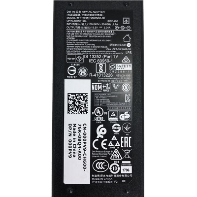 DELL Inspiron 15 5000 5559 P51F 19.5V 3.34A Genuine AC Adapter - Foto 2