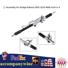 Power Steering Rack & Pinion Assembly For Dodge Dakota 2005-2010 RWD and 4 x 4