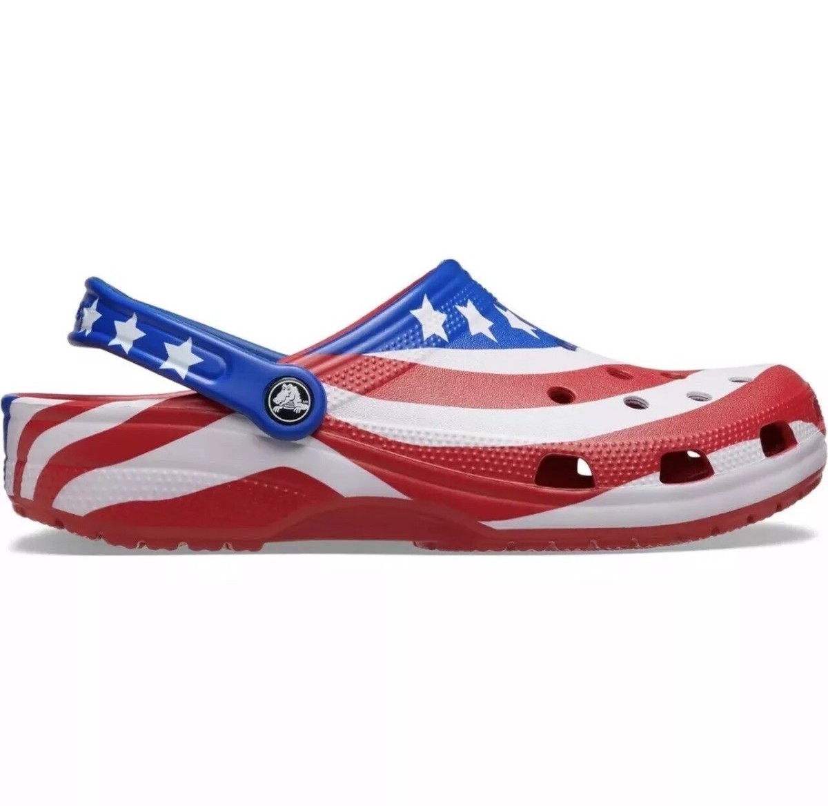 Crocs Classic Clog American Flag Men display picture 2