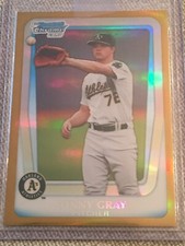 SONNY GRAY 2011 Bowman Draft Chrome Prospects Gold Refractor 3/50 #BDPP35
