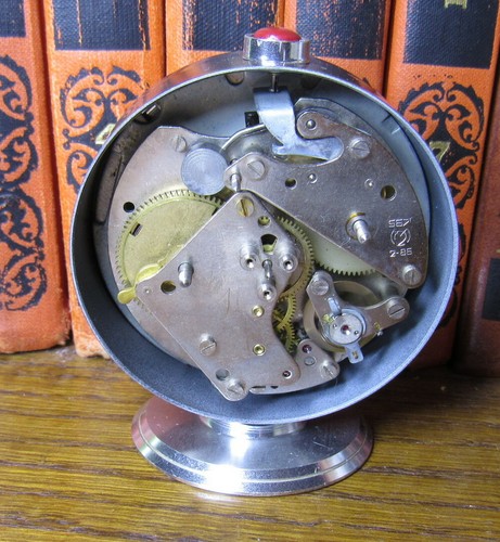 Vintage Mechanical Alarm Clock Slava 11 Jewels USSR Soviet 1980 #3110213 - Picture 9 of 9