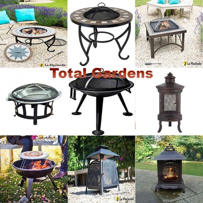 Garden Patio Firepit Mosaic Bbq Fire Pit Outdoor Barbecue Pizza