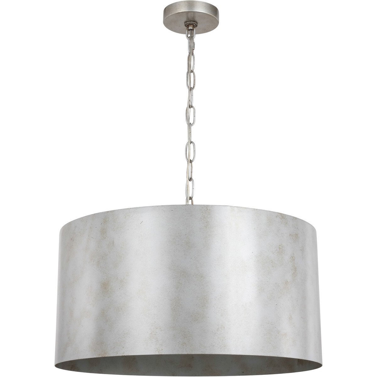Decovio 12869VS3 Ancram 3 Light 20 inch Vintage Silver Pendant Ceiling