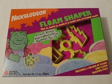 Herramienta modeladora de flotas Nickelodeon rara con 3 bañeras de flotas años 90 Mattel 1994 original ¡NUEVA!