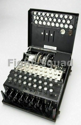 Ww2 Picture Photo German Enigma Cipher Machine Military Code Breakers 2 2170 Ebay