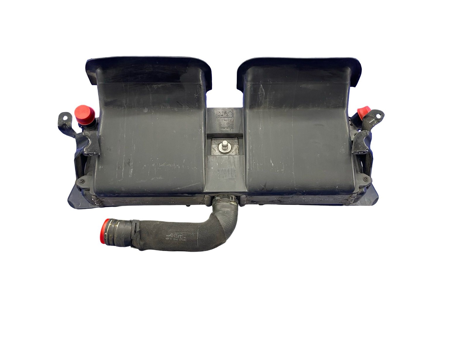 2008-2015 Audi R8 v10 Oem Awd 5.2l front center radiator w/ air shroud 420121254