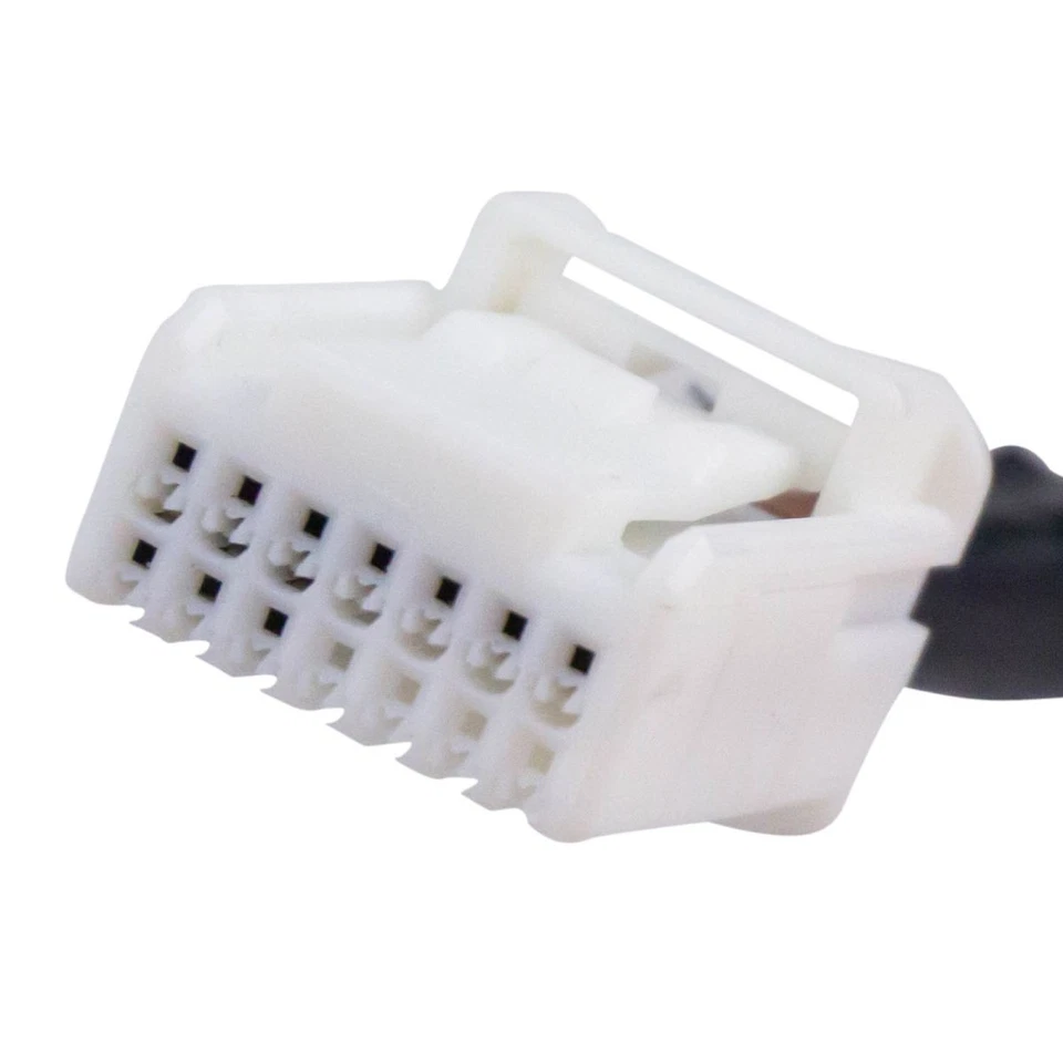 Espelho potência sinal de memória aquecido preto liso driver esquerda LH para Toyota Avalon - Imagem 2 de 4