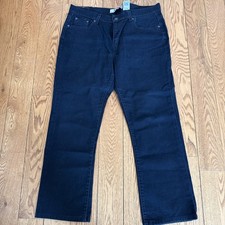 Levis Womens Size 14 M Jeans 515 Bootcut Black Faded Denim