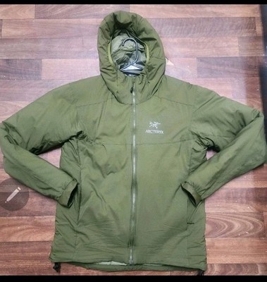 Arc'teryx Atom AR Hoody Insulated Mens Med EUC Green RARE Color Condition 