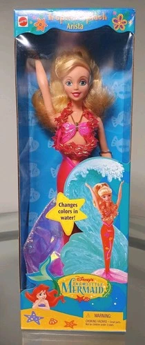Vintage Disney's The Little Mermaid TROPICAL SPLASH ARISTA 12" Doll Mattel 1997