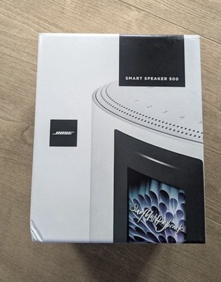 Bose Smart Speaker 500 Silver Bluetooth Wi-Fi Alexa Google Assistant AirPlay