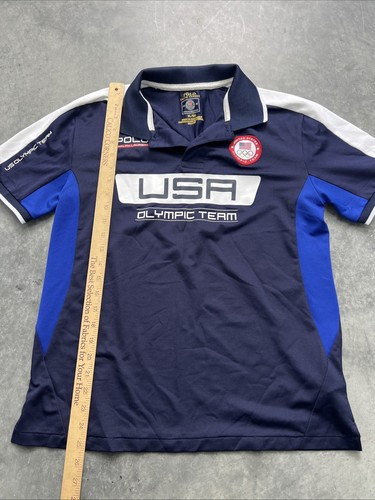 POLO Ralph Lauren USA Olympic Team Polo T-Shirt (Boys XL) - Picture 2 of 5