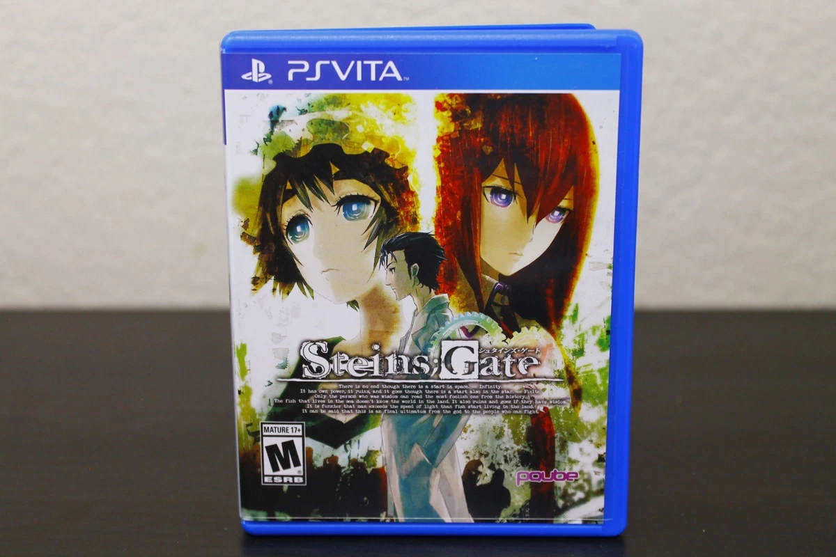 Sony PlayStation Vita Steins; Gate Visual Novel Video Games for