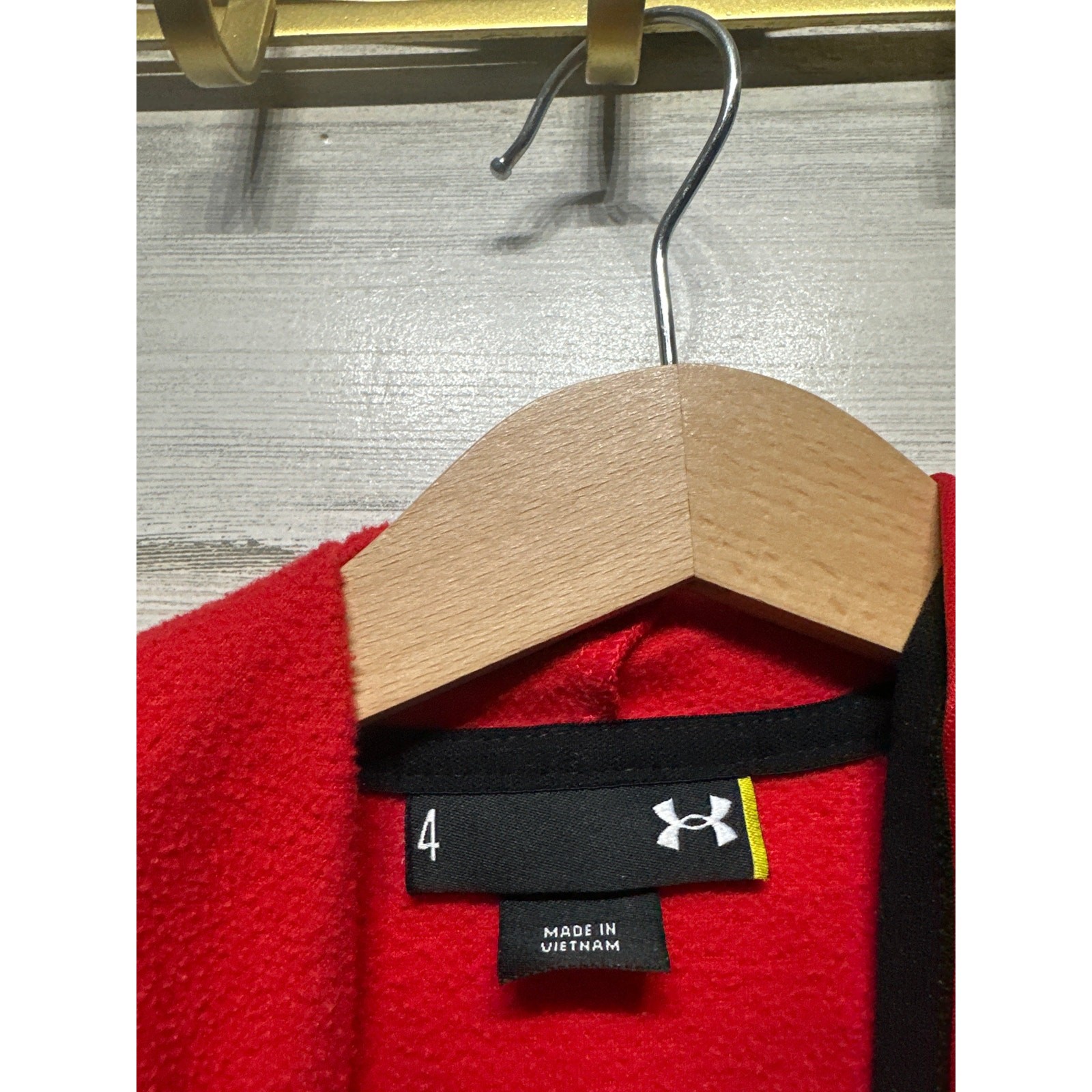 Under Armour Red Toddler Boys Size 4 Jacket VGUC thumbnail 3