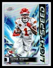 2025 Topps Cosmic Chrome Xavier Worthy Base (RAW)